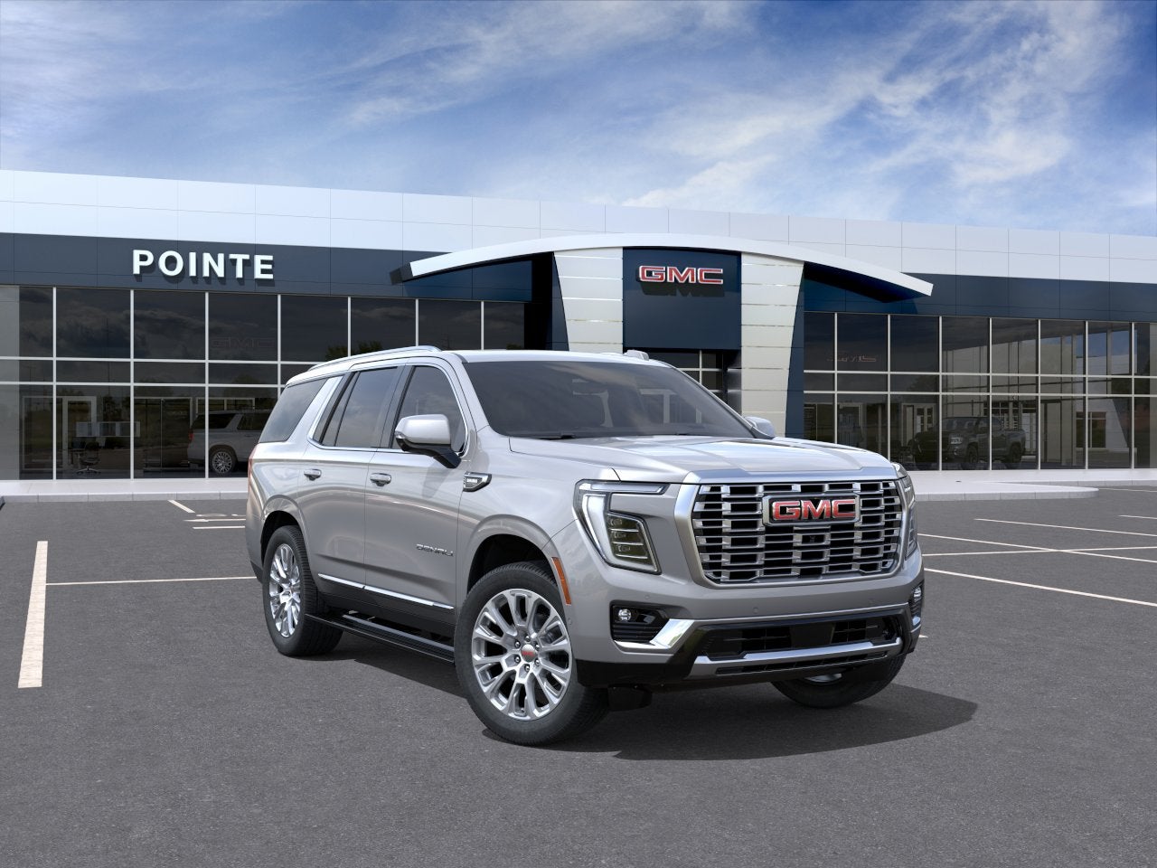 Sterling Metallic 2026 GMC Yukon SUV / Crossover Four-Wheel Drive Automatic