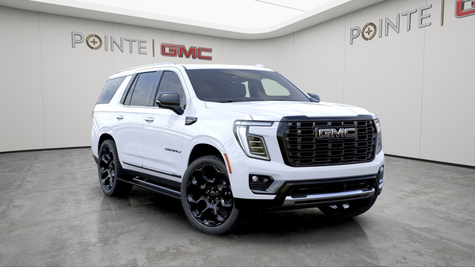 Glacier White Tricoat 2026 GMC Yukon SUV / Crossover Four-Wheel Drive Automatic