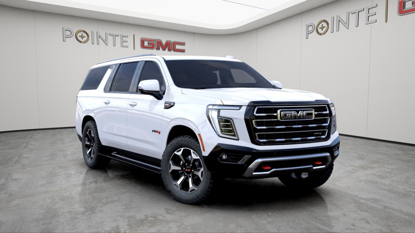 Summit White 2026 GMC Yukon XL SUV / Crossover Four-Wheel Drive Automatic