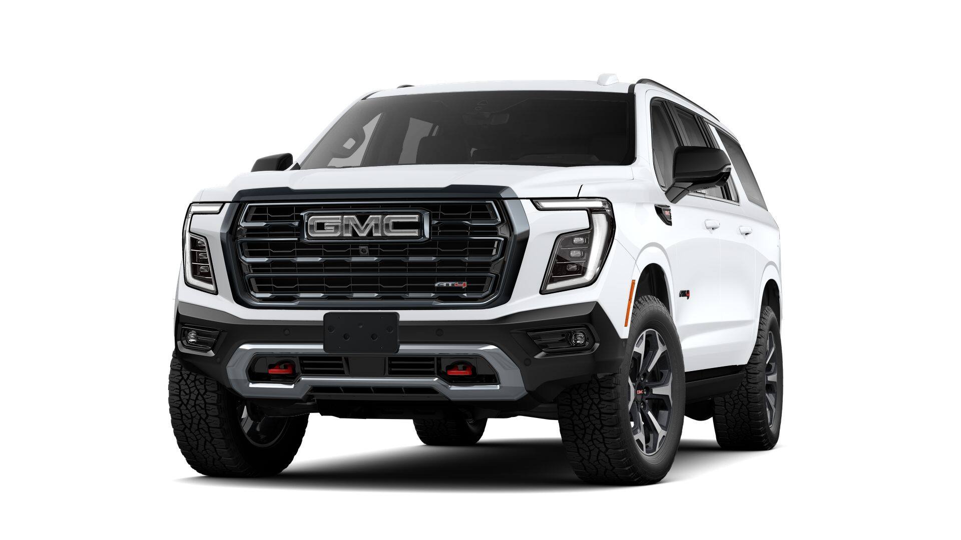 Summit White 2026 GMC Yukon XL AT4 4WD SUV / Crossover Four-Wheel Drive Automatic