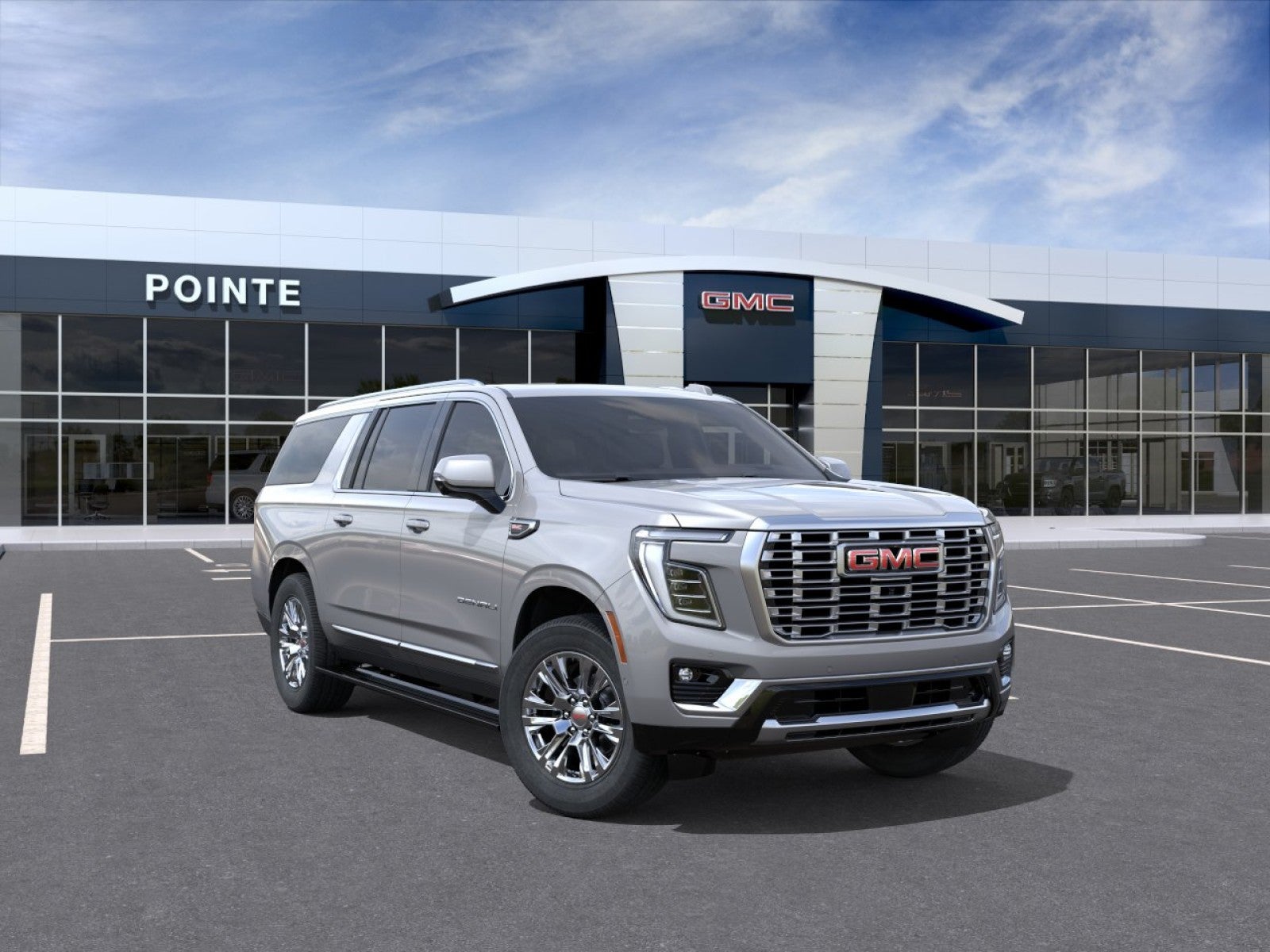 Sterling Metallic 2026 GMC Yukon XL Denali 4WD SUV / Crossover Four-Wheel Drive Automatic