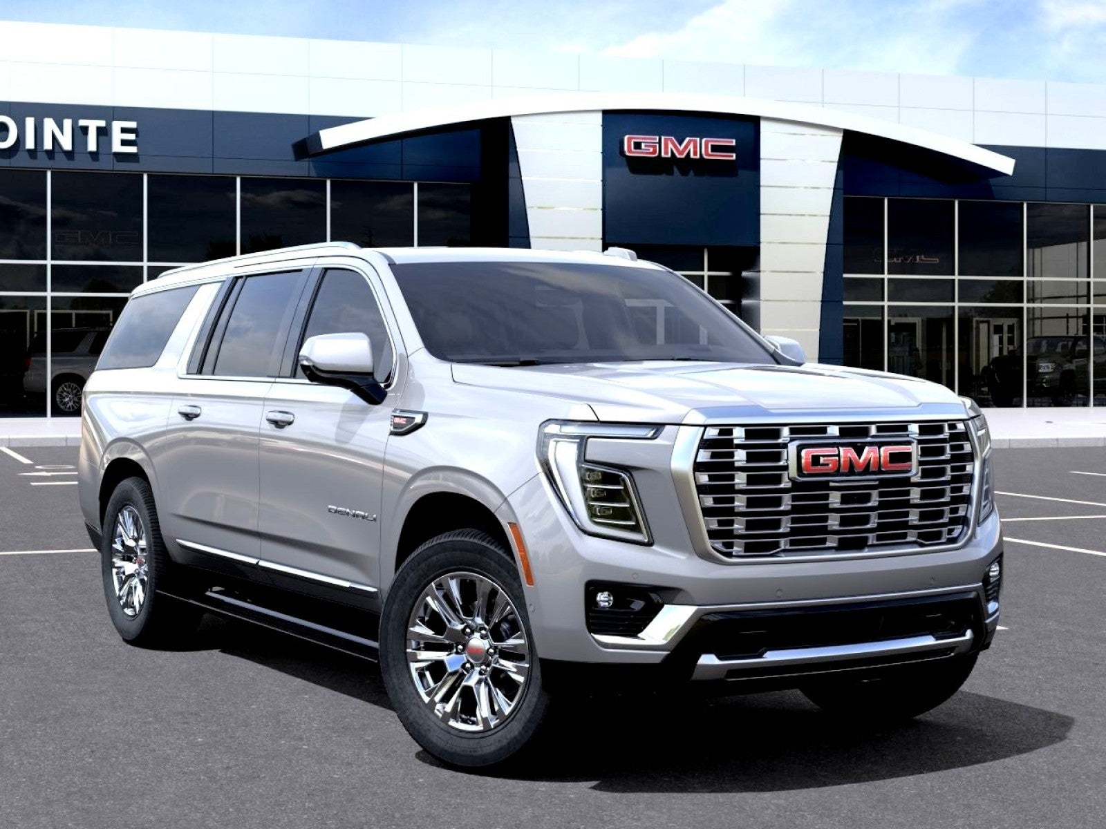 Sterling Metallic 2026 GMC Yukon XL Denali 4WD SUV / Crossover Four-Wheel Drive Automatic
