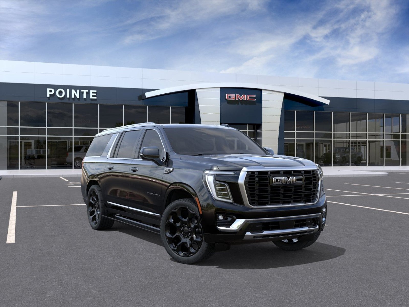 Onyx Black 2026 GMC Yukon XL SUV / Crossover Four-Wheel Drive Automatic