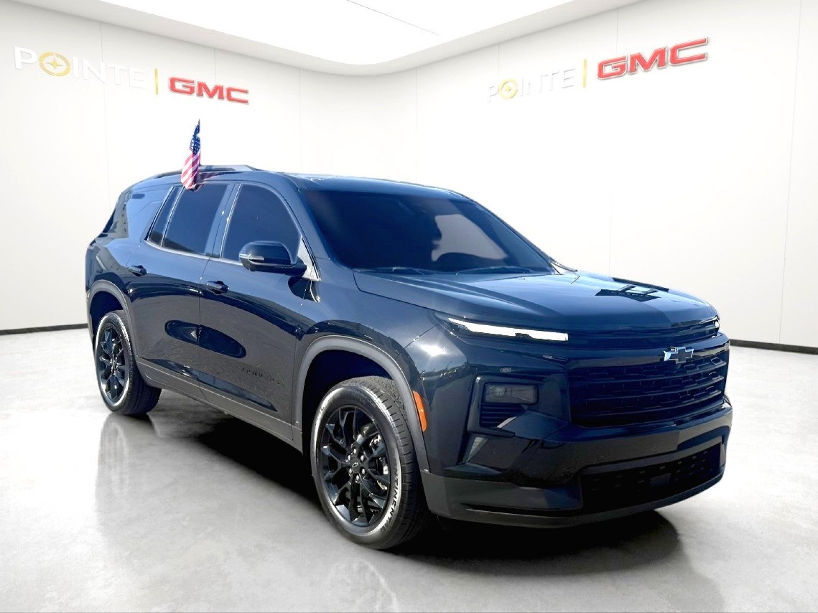 Mosaic Black Metallic 2024 Chevrolet Traverse SUV / Crossover Four-Wheel Drive Automatic