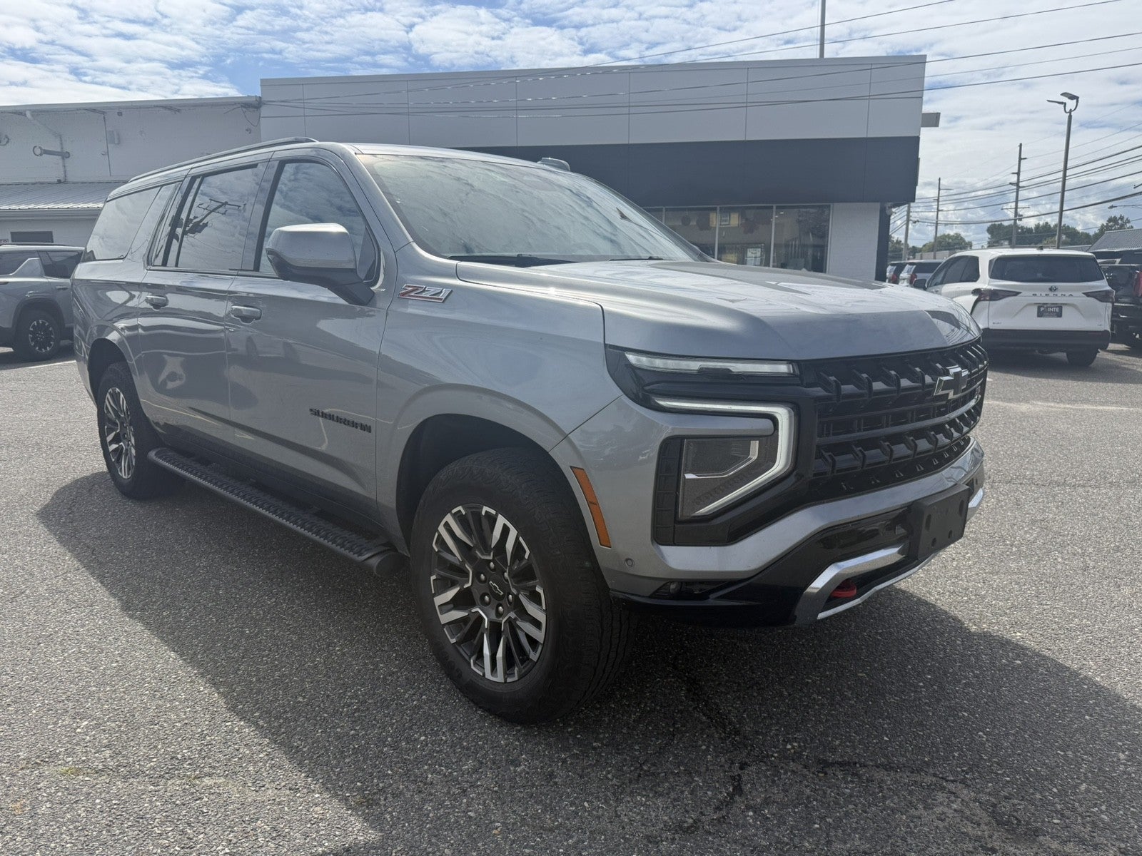 Sterling Gray Metallic 2025 Chevrolet Suburban SUV / Crossover Four-Wheel Drive Automatic