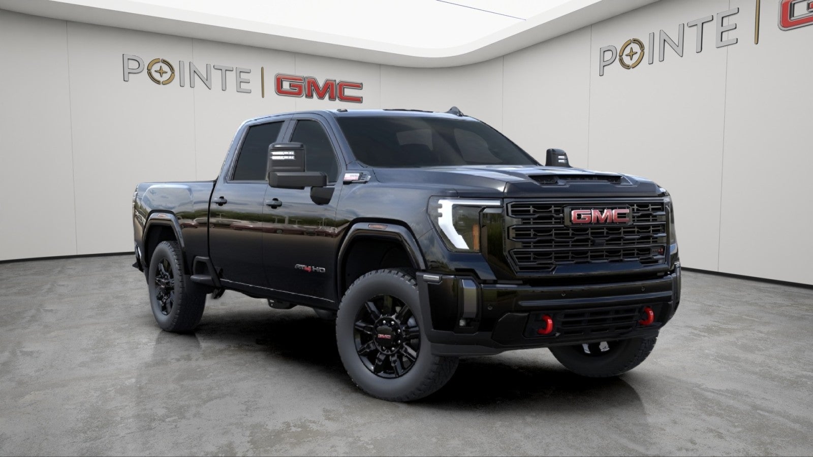 Onyx Black 2026 GMC Sierra 2500HD Pickup Truck Four-Wheel Drive Automatic