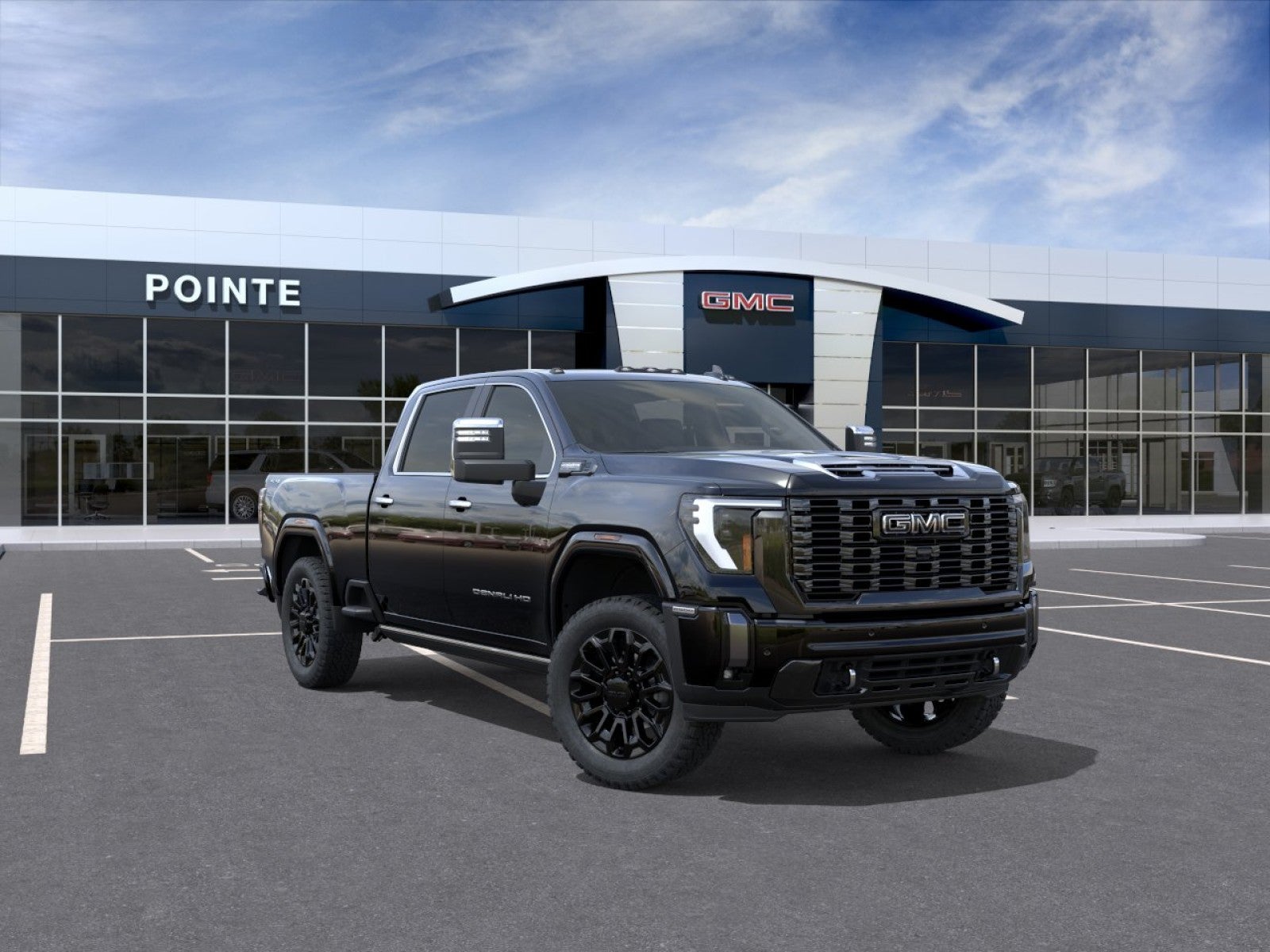 Onyx Black 2026 GMC Sierra 2500HD Pickup Truck Four-Wheel Drive Automatic