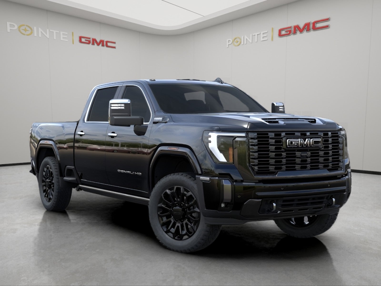 Onyx Black 2026 GMC Sierra 2500HD Pickup Truck Four-Wheel Drive Automatic