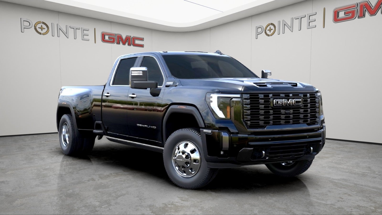 Onyx Black 2026 GMC Sierra 3500HD Pickup Truck Four-Wheel Drive Automatic