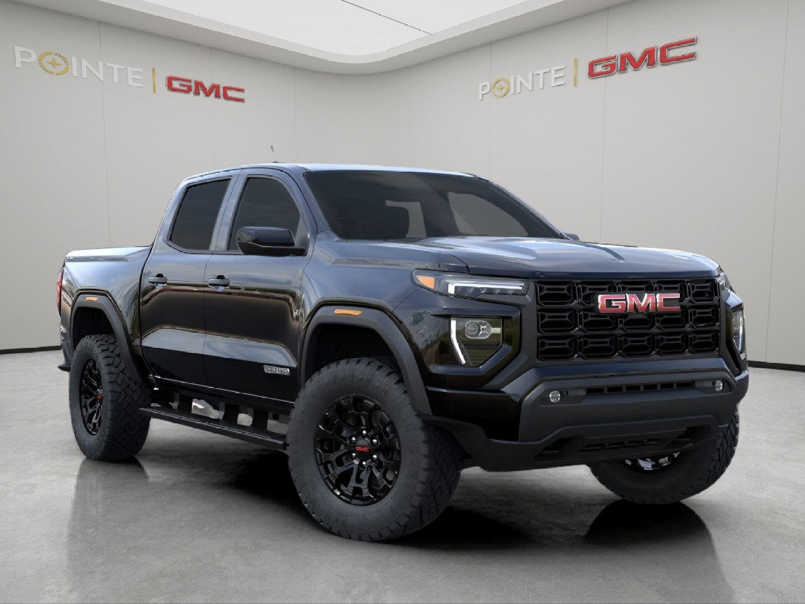 Onyx Black 2026 GMC Canyon Pickup Truck Four-Wheel Drive Automatic