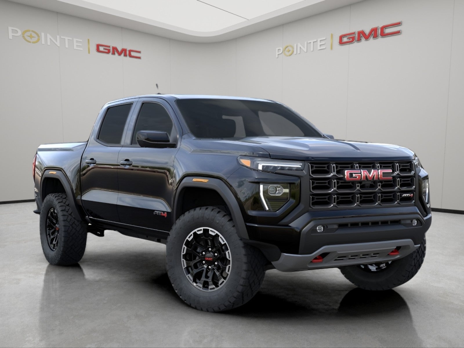 Onyx Black 2026 GMC Canyon Pickup Truck Four-Wheel Drive Automatic