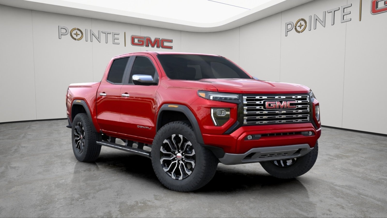 Volcanic Red Tintcoat 2026 GMC Canyon Pickup Truck Four-Wheel Drive Automatic