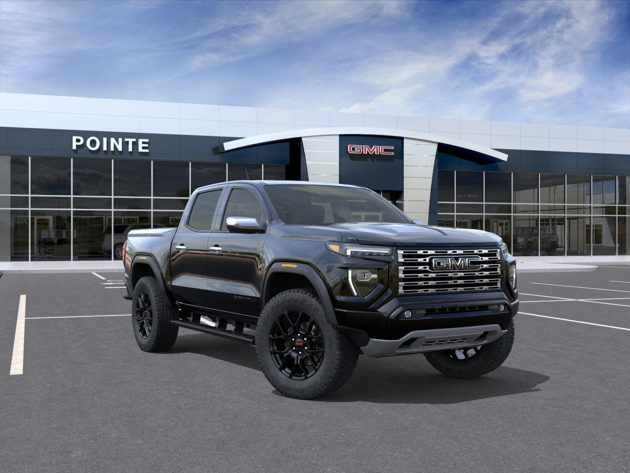 Onyx Black 2026 GMC Canyon Pickup Truck Four-Wheel Drive Automatic