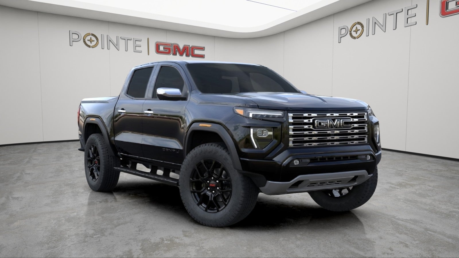 Onyx Black 2026 GMC Canyon Pickup Truck Four-Wheel Drive Automatic