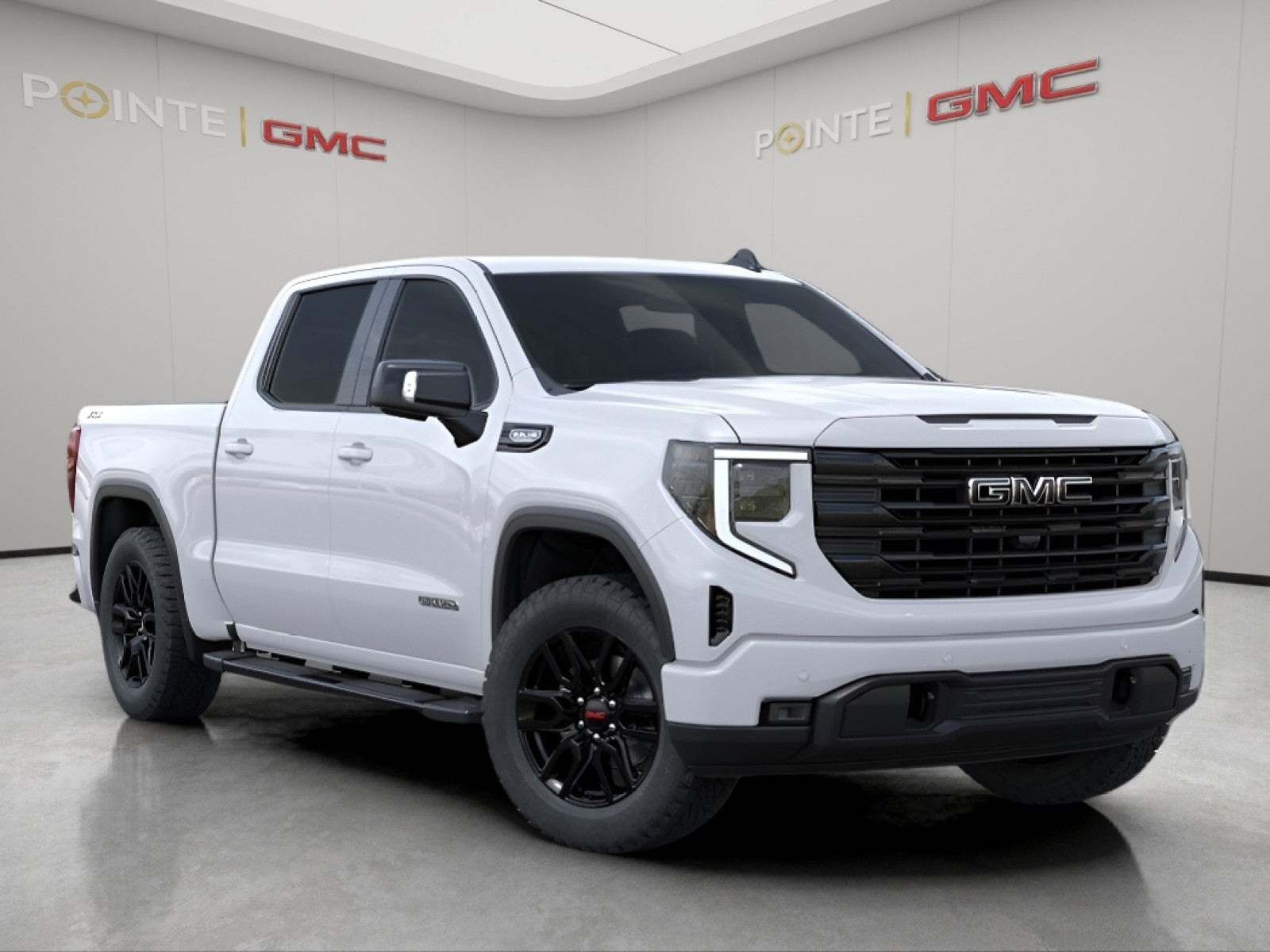 Summit White 2026 GMC Sierra 1500 Pickup Truck Four-Wheel Drive Automatic