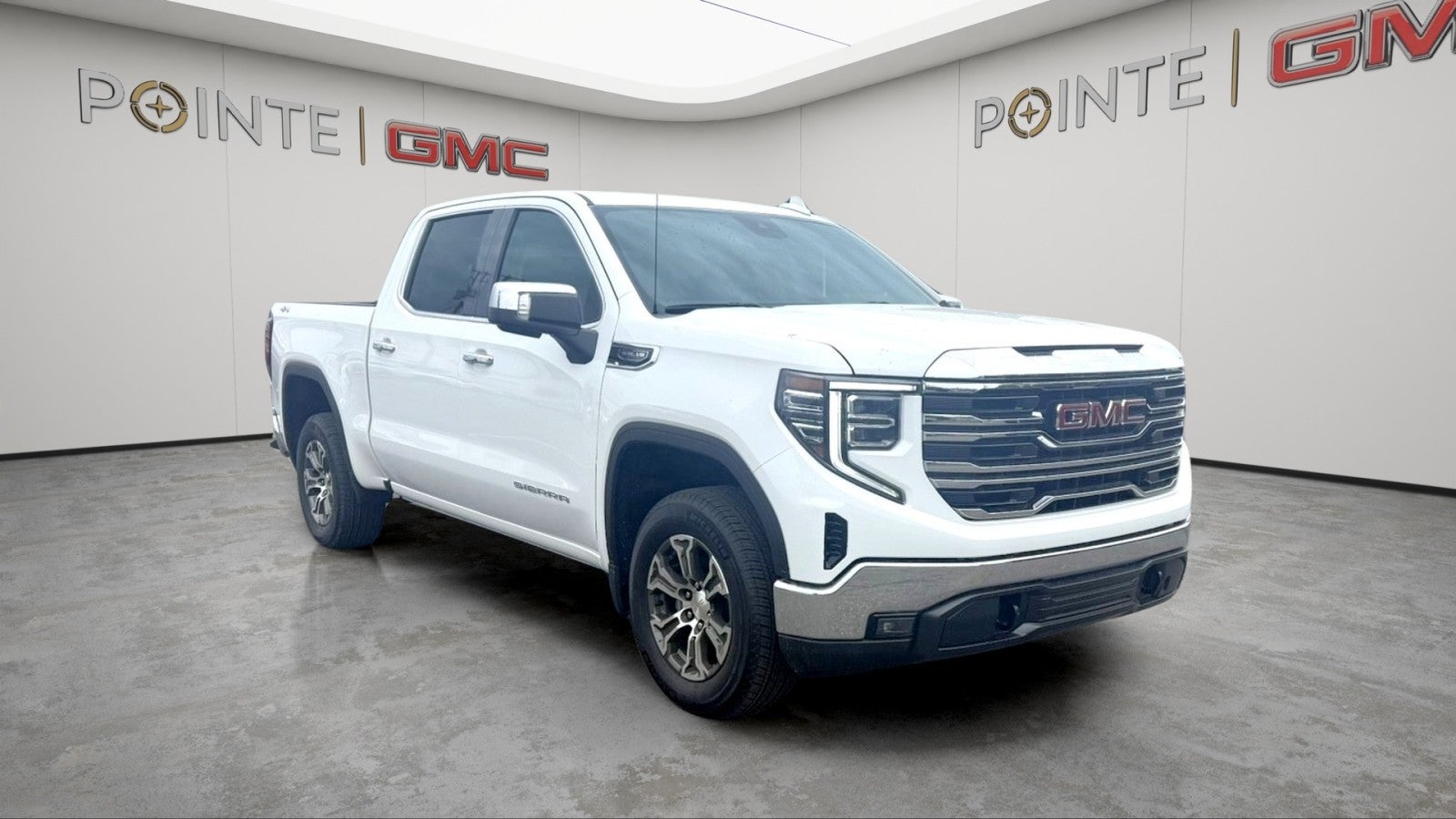 Summit White 2026 GMC Sierra 1500 Pickup Truck Four-Wheel Drive Automatic