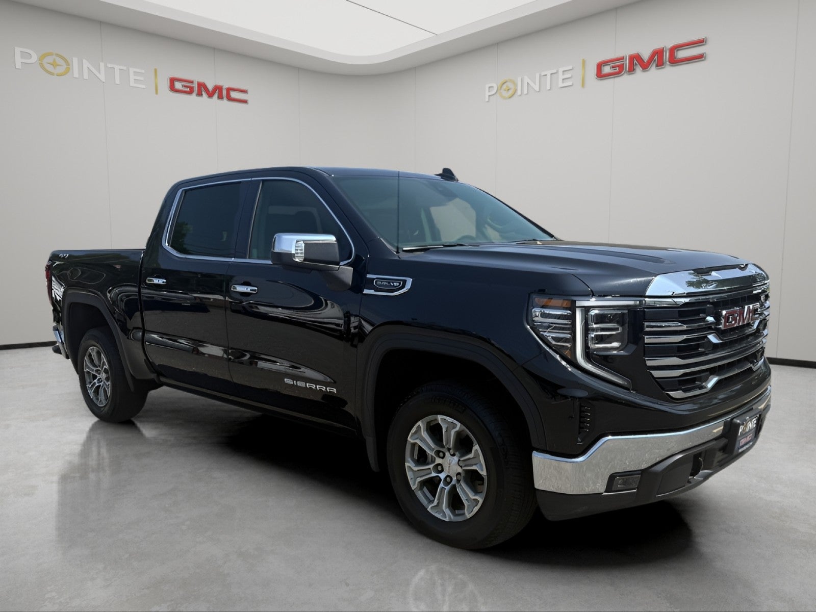 Onyx Black 2026 GMC Sierra 1500 Pickup Truck Four-Wheel Drive Automatic
