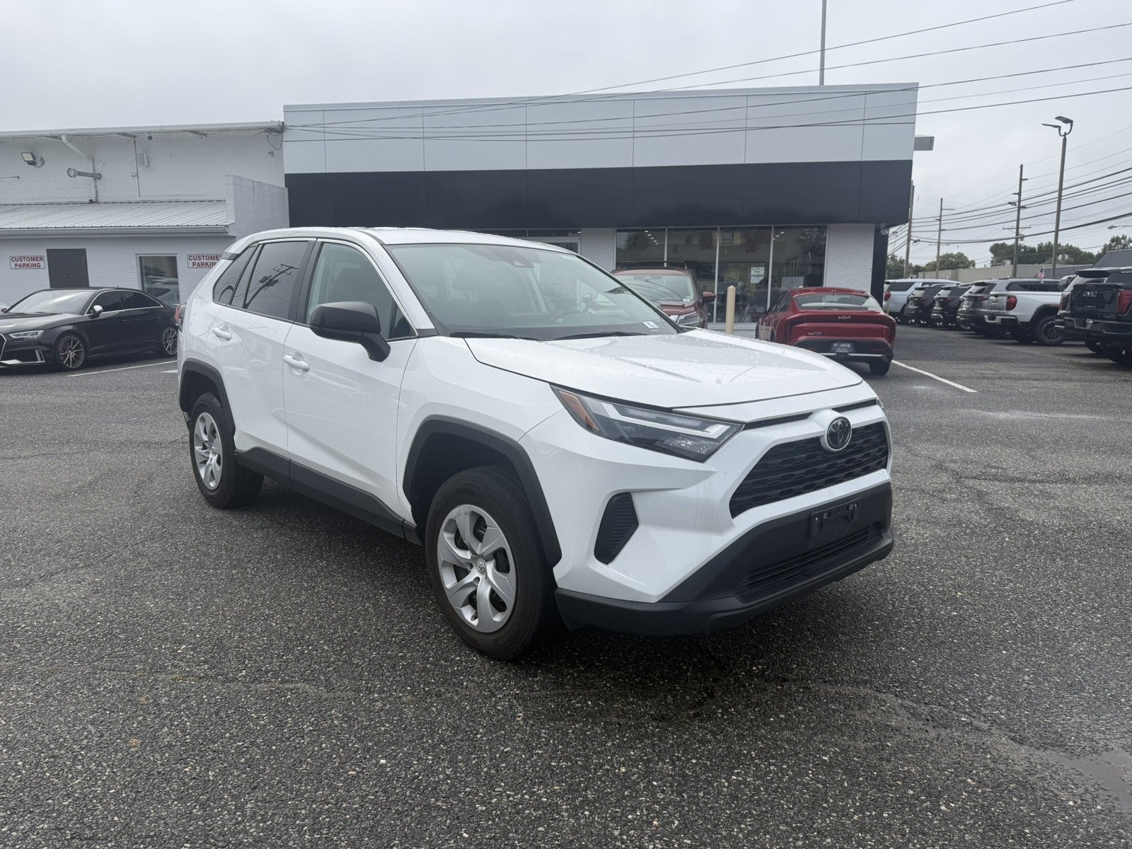 White 2025 Toyota RAV4 SUV / Crossover All-Wheel Drive Automatic