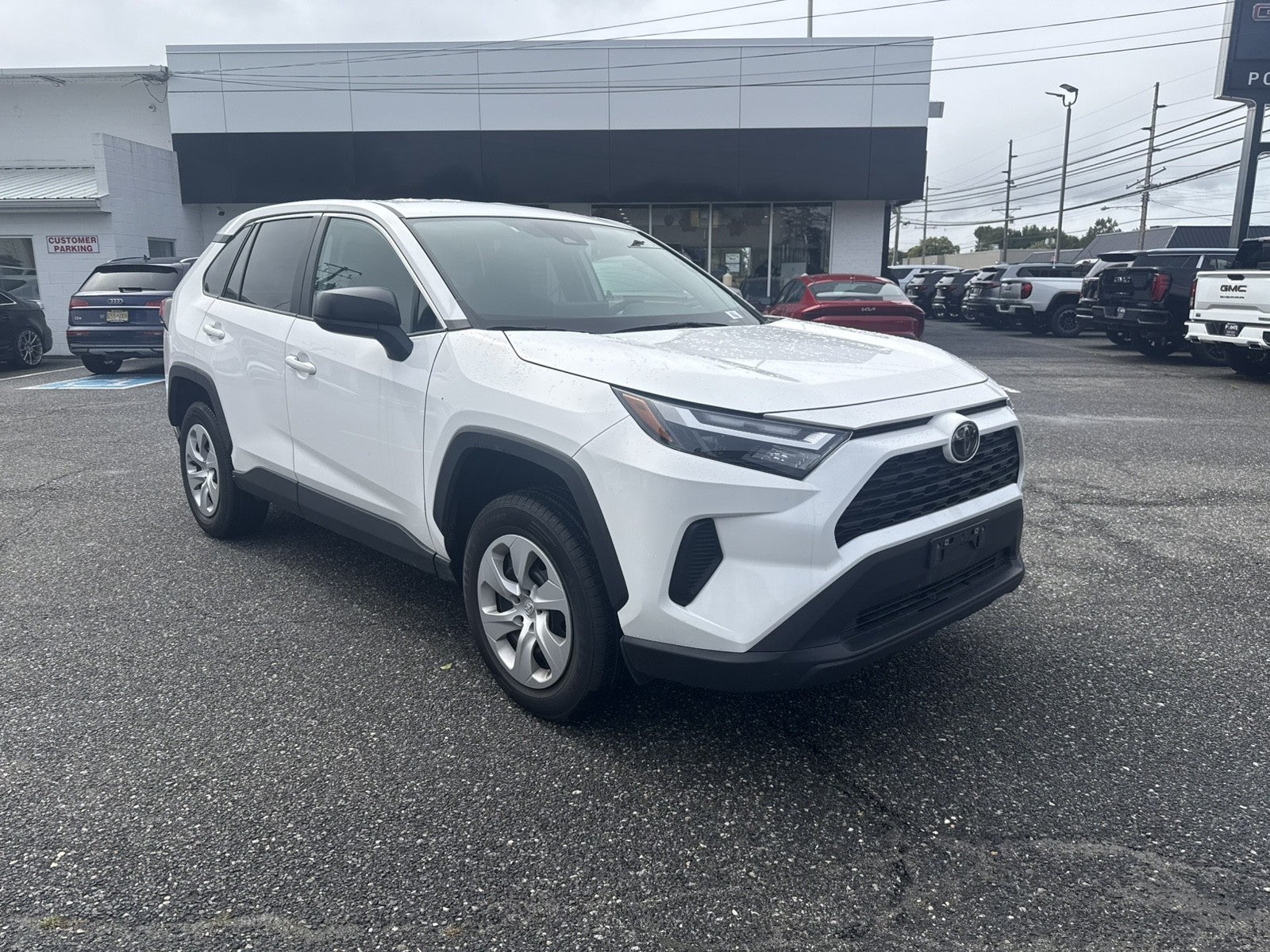 White 2025 Toyota RAV4 SUV / Crossover All-Wheel Drive Automatic