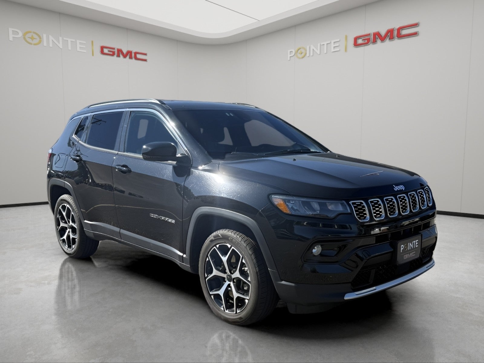 Black 2025 Jeep Compass SUV / Crossover Four-Wheel Drive Automatic