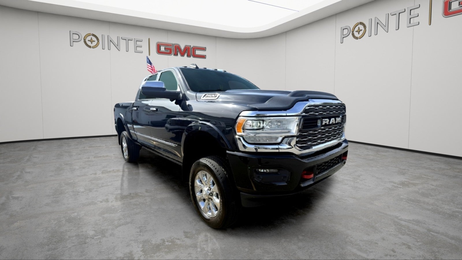 Black 2019 RAM 2500 Pickup Truck Four-Wheel Drive Automatic