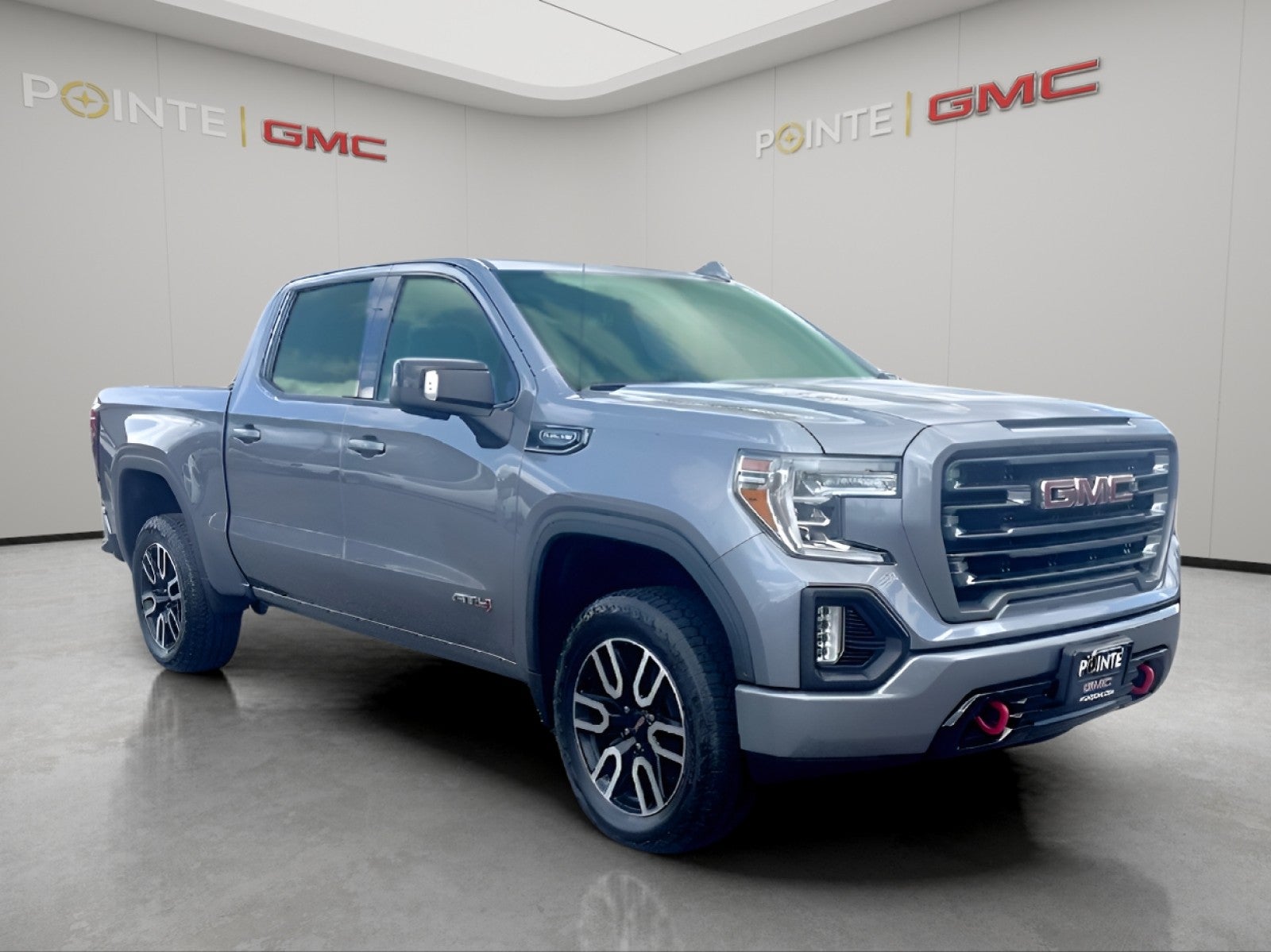 Gray (Satin Steel Metallic) 2021 GMC Sierra 1500 Pickup Truck Four-Wheel Drive Automatic