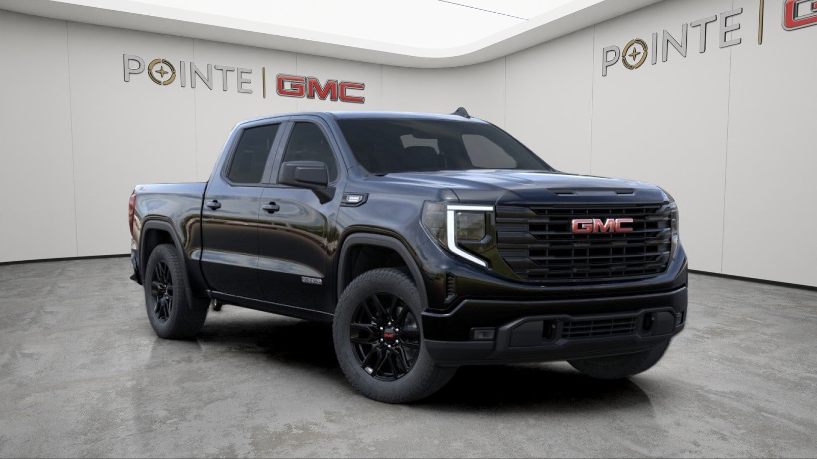 Onyx Black 2026 GMC Sierra 1500 Pickup Truck Four-Wheel Drive Automatic