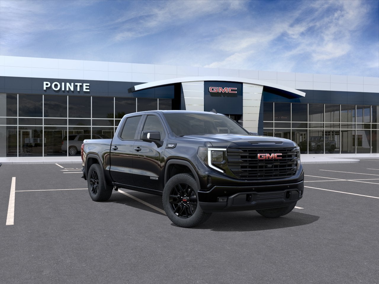 Onyx Black 2026 GMC Sierra 1500 Pickup Truck Four-Wheel Drive Automatic