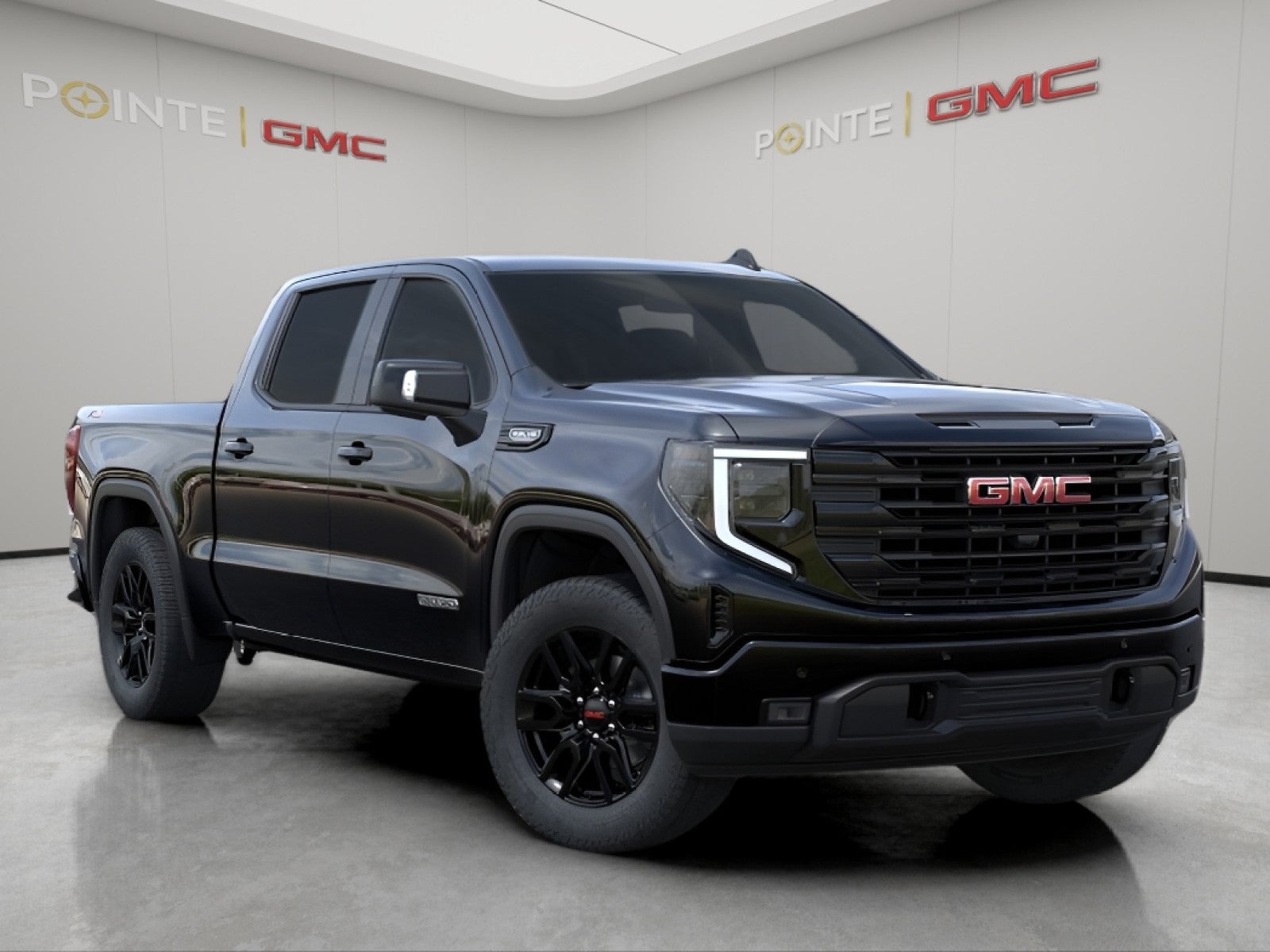 Onyx Black 2026 GMC Sierra 1500 Pickup Truck Four-Wheel Drive Automatic