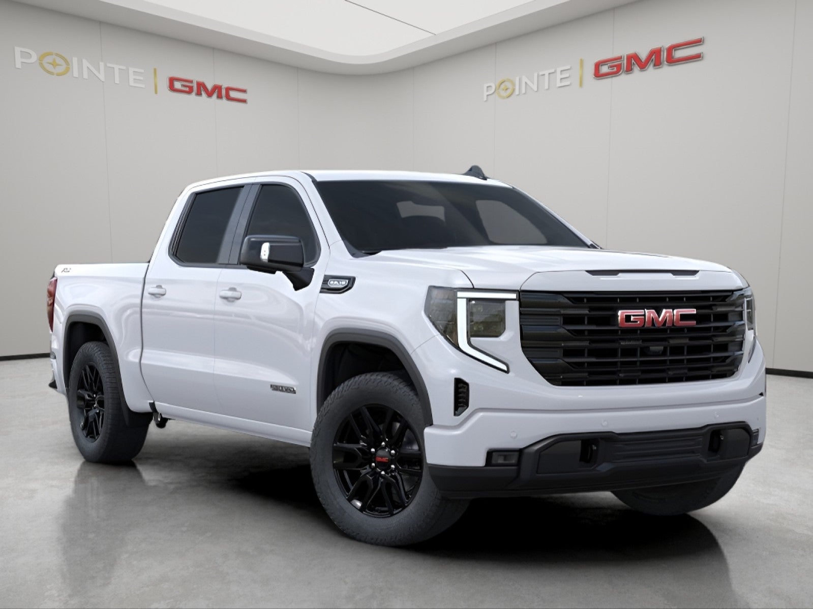 Summit White 2026 GMC Sierra 1500 Pickup Truck Four-Wheel Drive Automatic