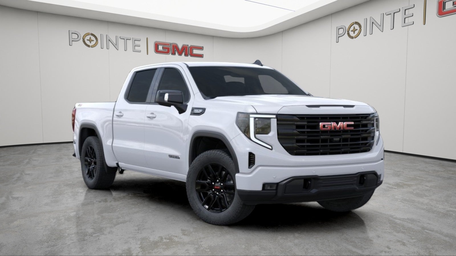 Summit White 2026 GMC Sierra 1500 Pickup Truck Four-Wheel Drive Automatic