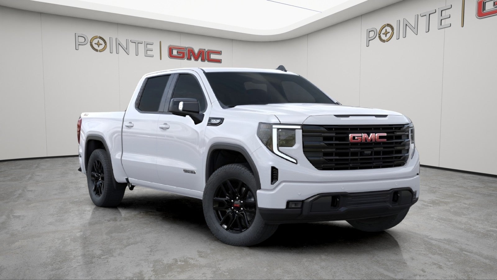 Summit White 2026 GMC Sierra 1500 Pickup Truck Four-Wheel Drive Automatic