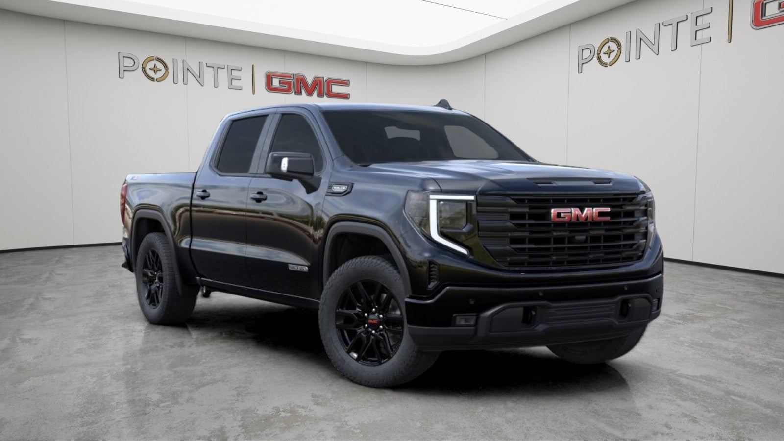 Onyx Black 2026 GMC Sierra 1500 Pickup Truck Four-Wheel Drive Automatic