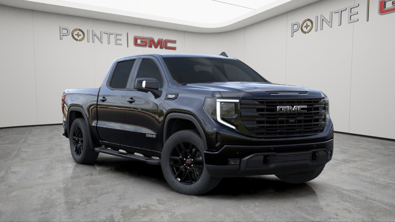 Onyx Black 2026 GMC Sierra 1500 Pickup Truck Four-Wheel Drive Automatic