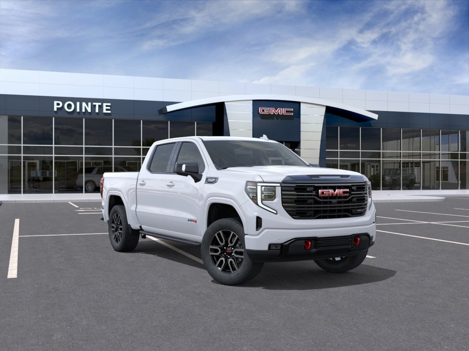 Summit White 2026 GMC Sierra 1500 Pickup Truck Four-Wheel Drive Automatic