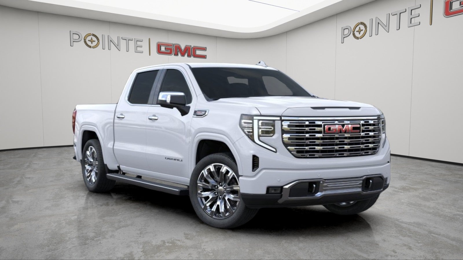 Glacier White Tricoat 2026 GMC Sierra 1500 Pickup Truck Four-Wheel Drive Automatic