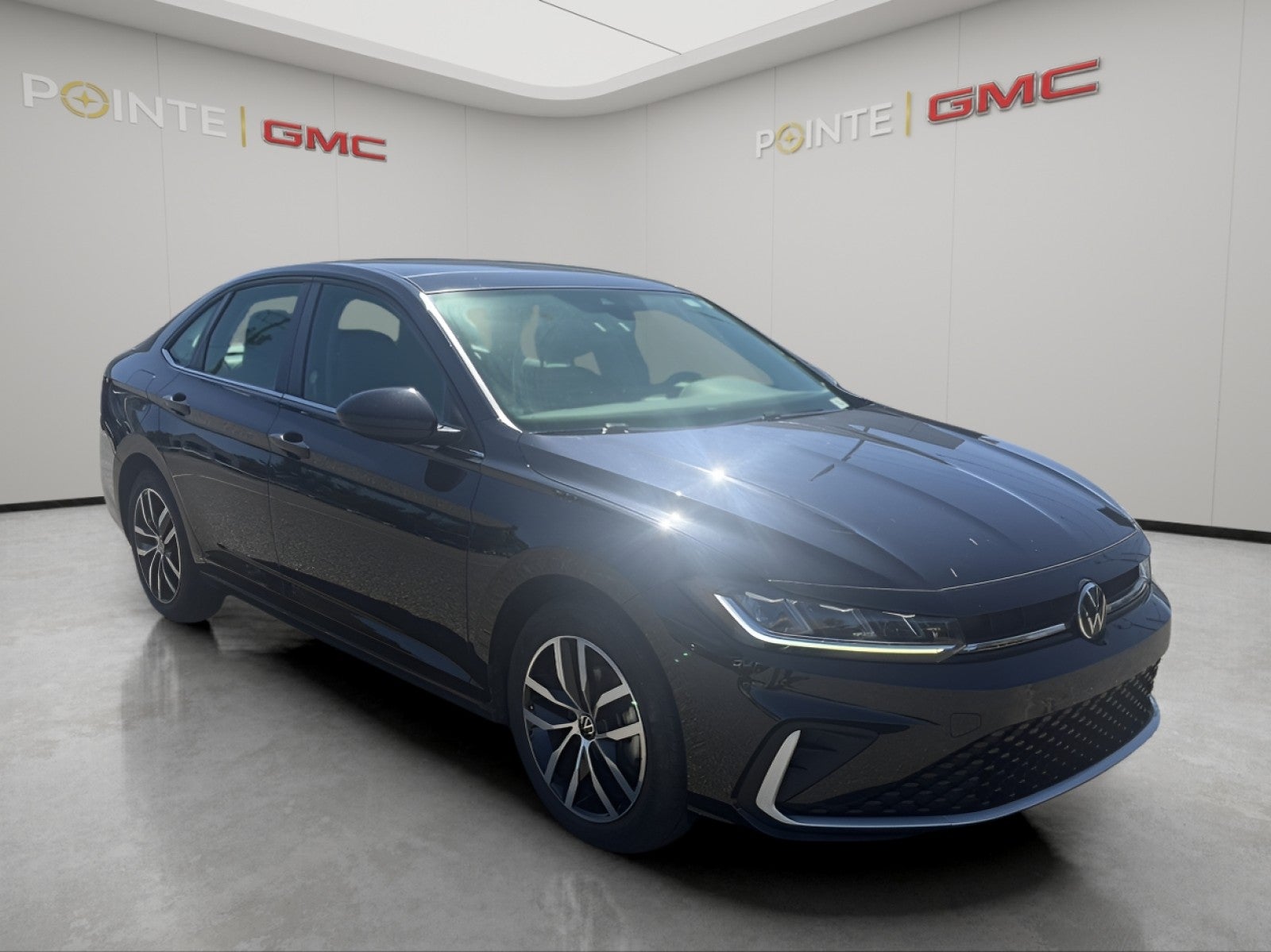 Black 2025 Volkswagen Jetta Sedan Front-Wheel Drive Automatic