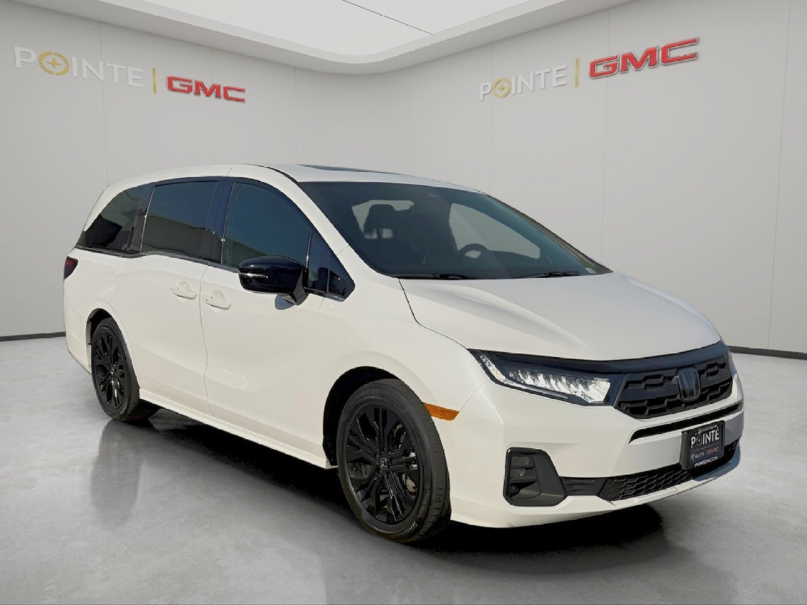 White 2025 Honda Odyssey Sport-L FWD Minivan Front-Wheel Drive Automatic