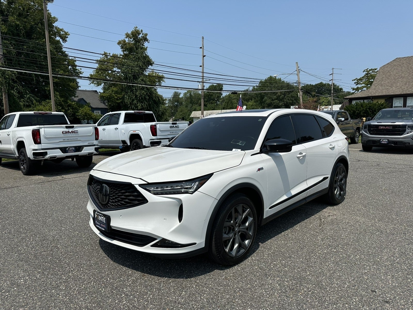 White 2023 Acura MDX SUV / Crossover All-Wheel Drive Automatic