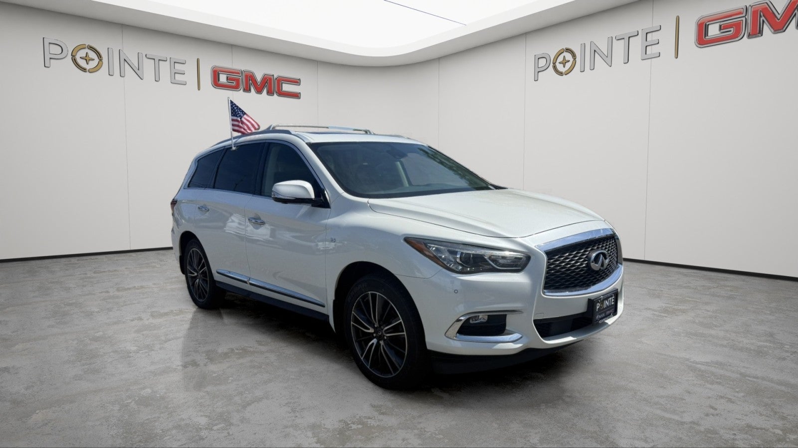 White 2019 INFINITI QX60 SUV / Crossover All-Wheel Drive Continuously Variable Transmission