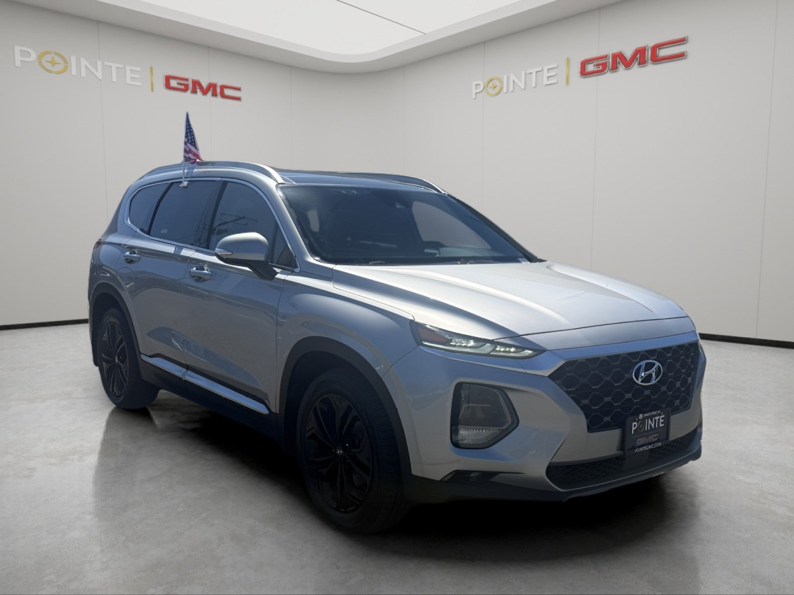 Silver 2020 Hyundai Santa Fe SUV / Crossover Front-Wheel Drive 8-Speed Automatic