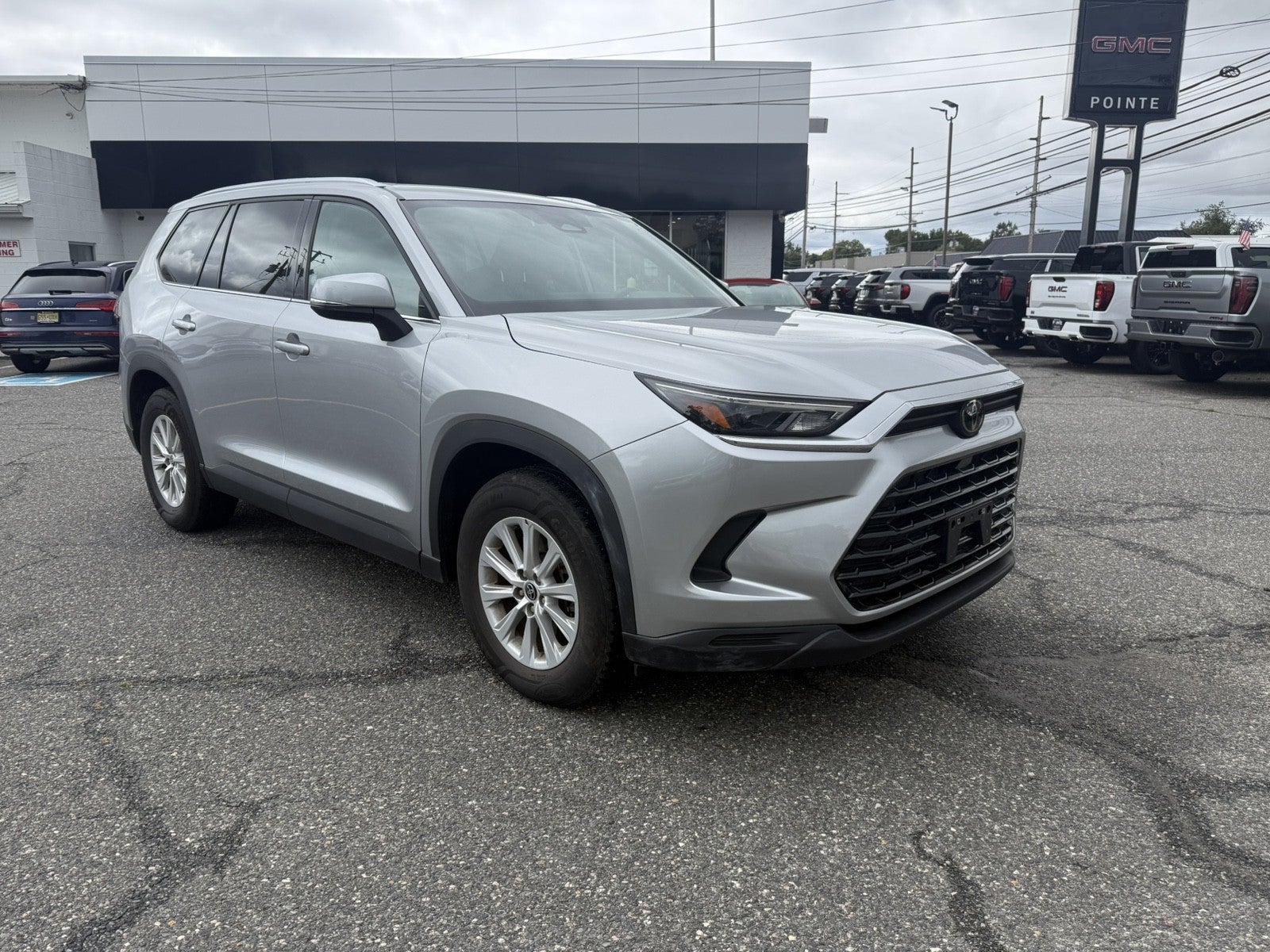 Silver 2025 Toyota Grand Highlander SUV / Crossover All-Wheel Drive Automatic