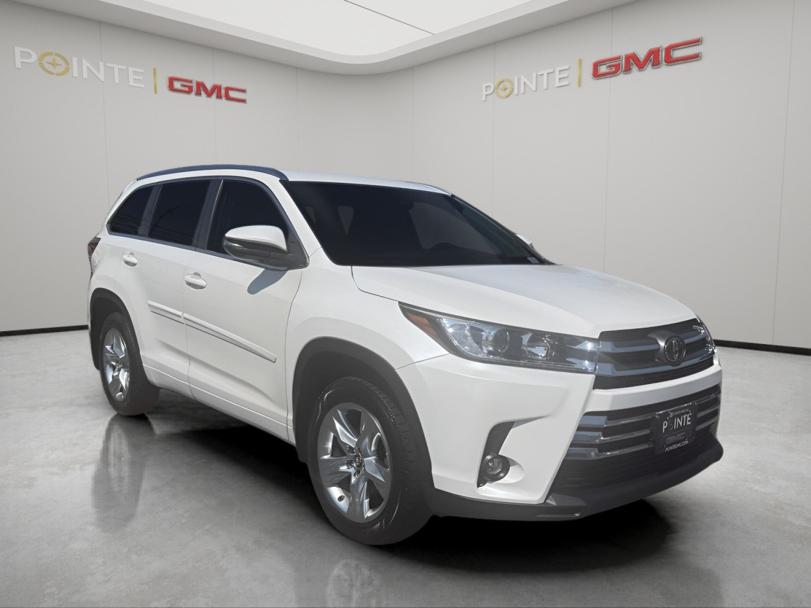White 2019 Toyota Highlander SUV / Crossover All-Wheel Drive Automatic
