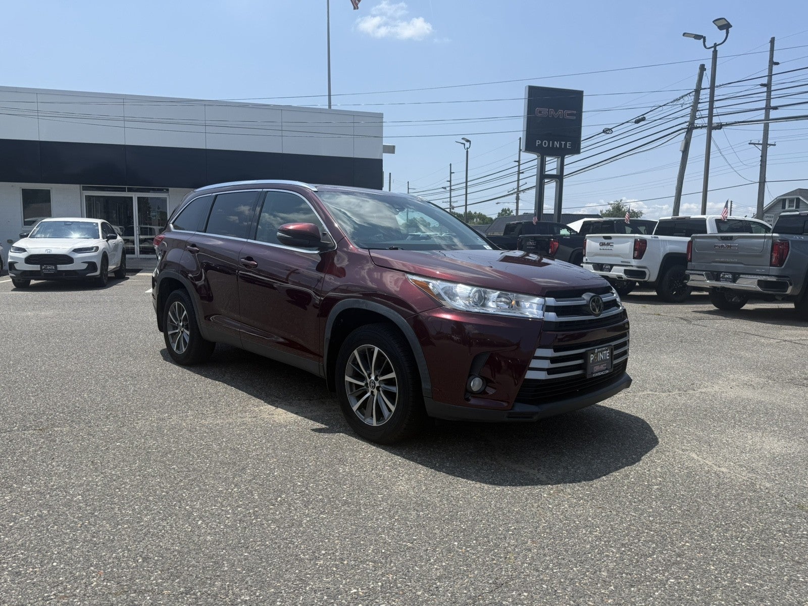 Red 2019 Toyota Highlander SUV / Crossover All-Wheel Drive Automatic