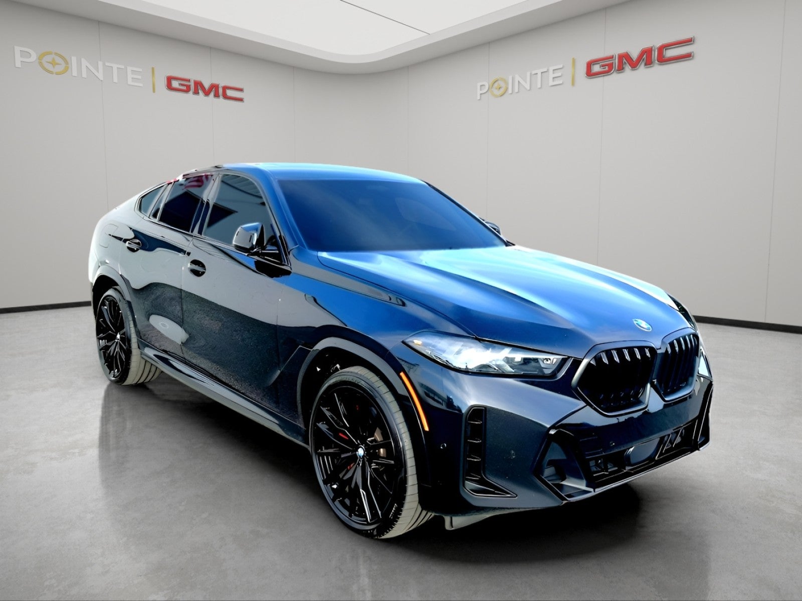 Black 2025 BMW X6 SUV / Crossover All-Wheel Drive Automatic