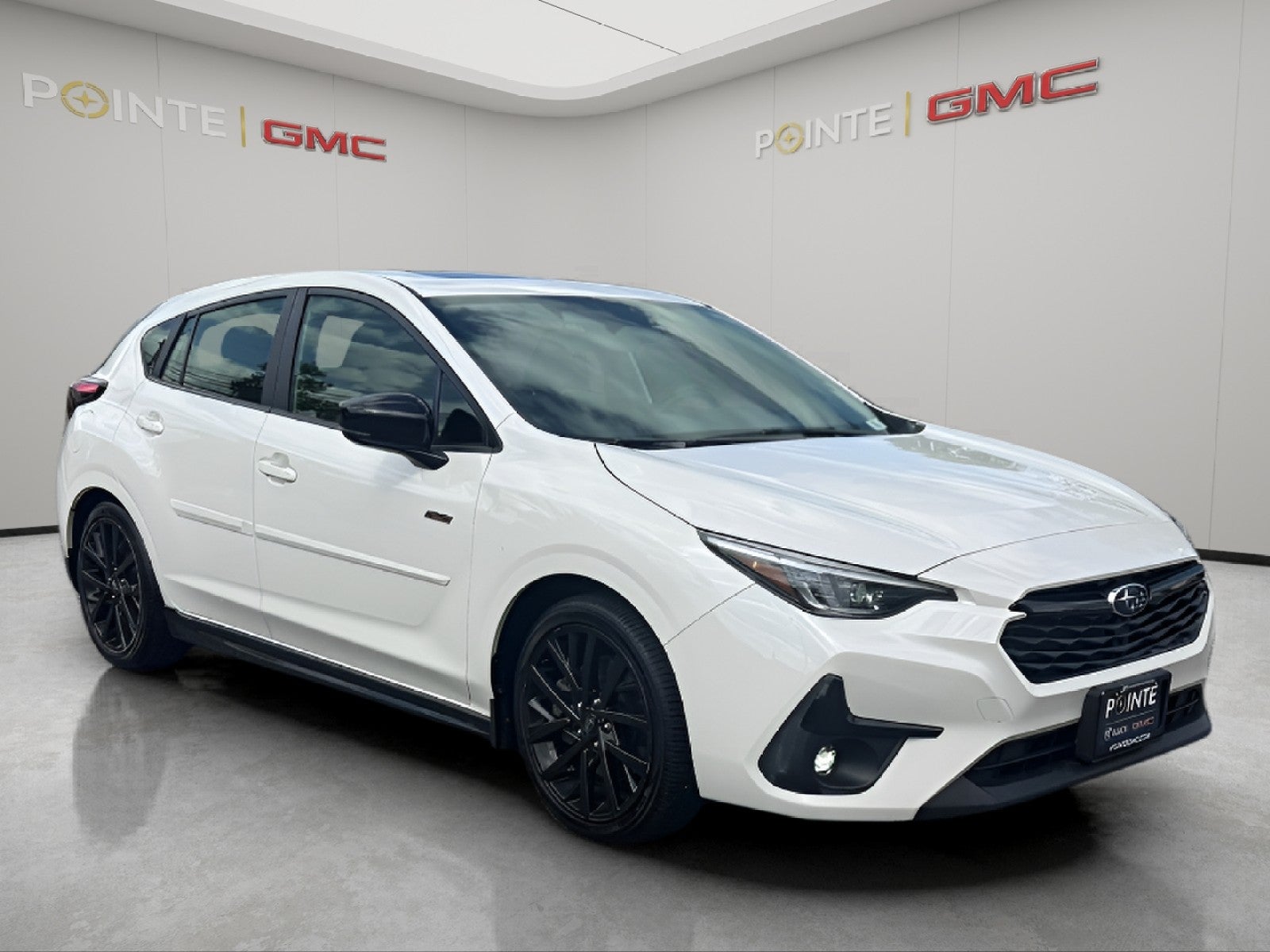 White 2024 Subaru Impreza RS AWD Wagon All-Wheel Drive Continuously Variable Transmission