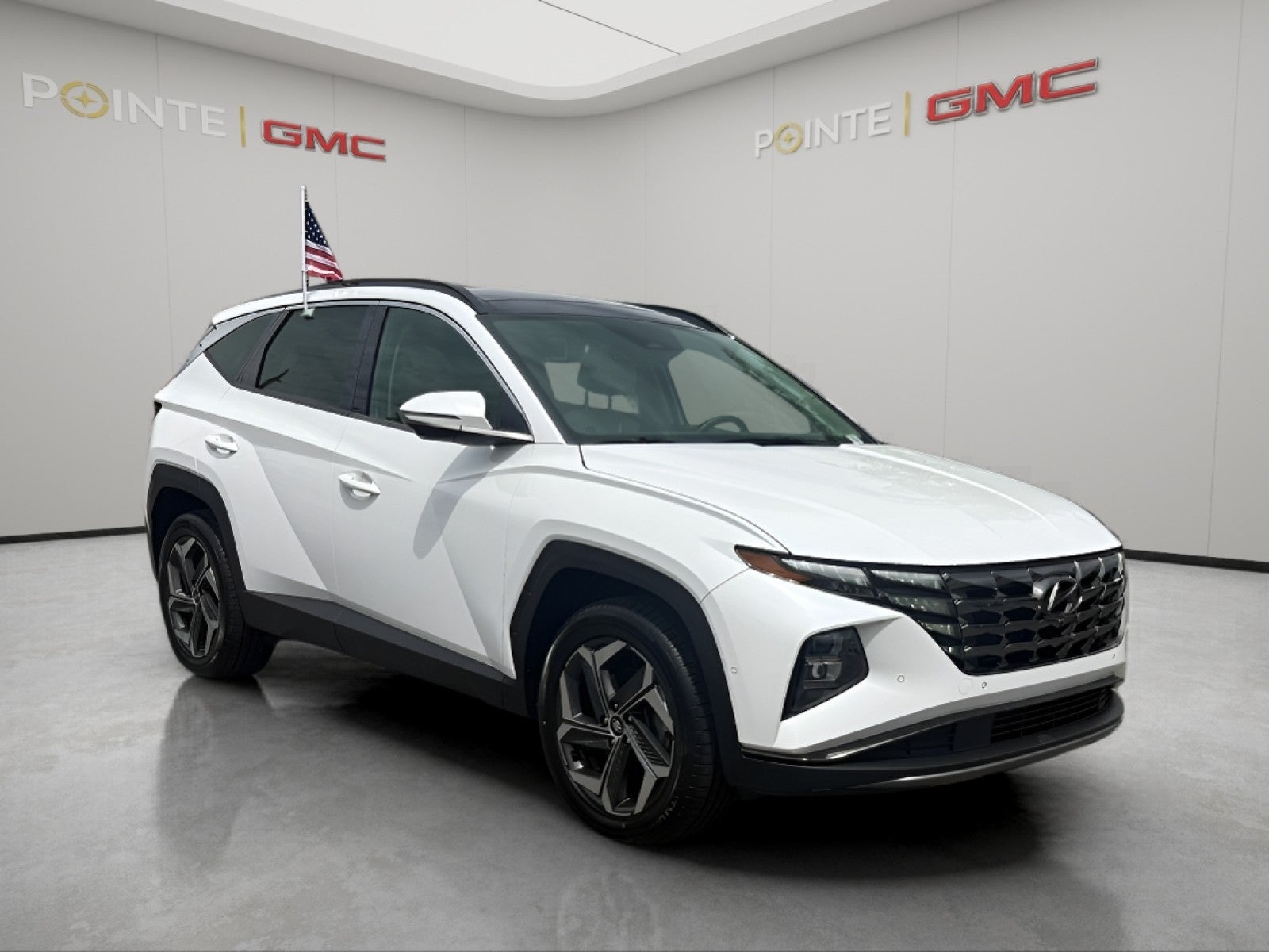White 2022 Hyundai Tucson Hybrid SUV / Crossover All-Wheel Drive Automatic