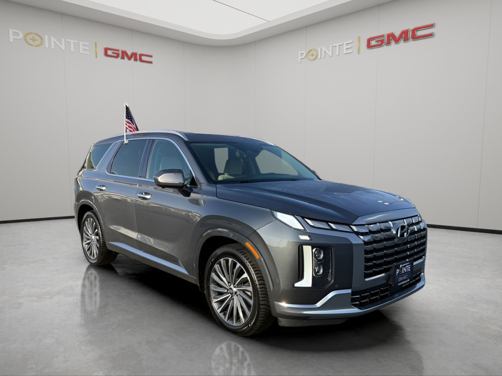Gray 2023 Hyundai Palisade SUV / Crossover All-Wheel Drive Automatic