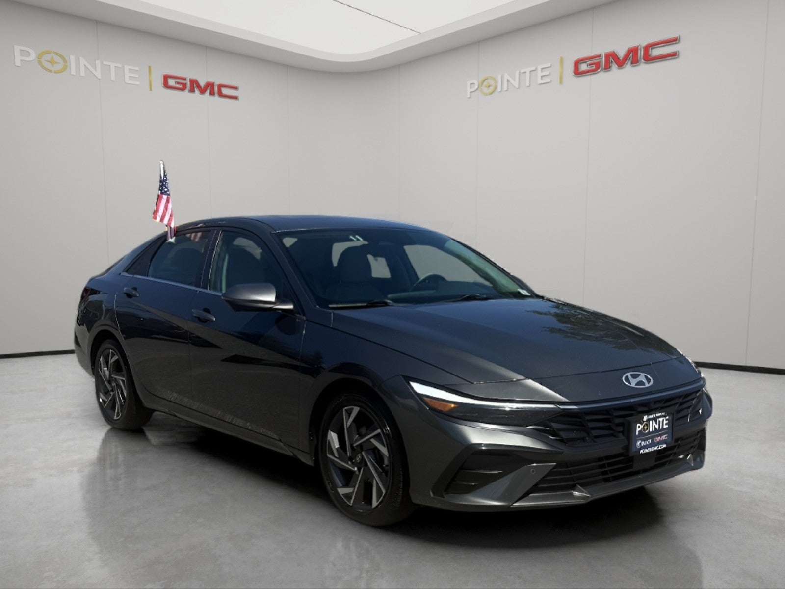 Gray 2024 Hyundai Elantra Sedan Front-Wheel Drive 