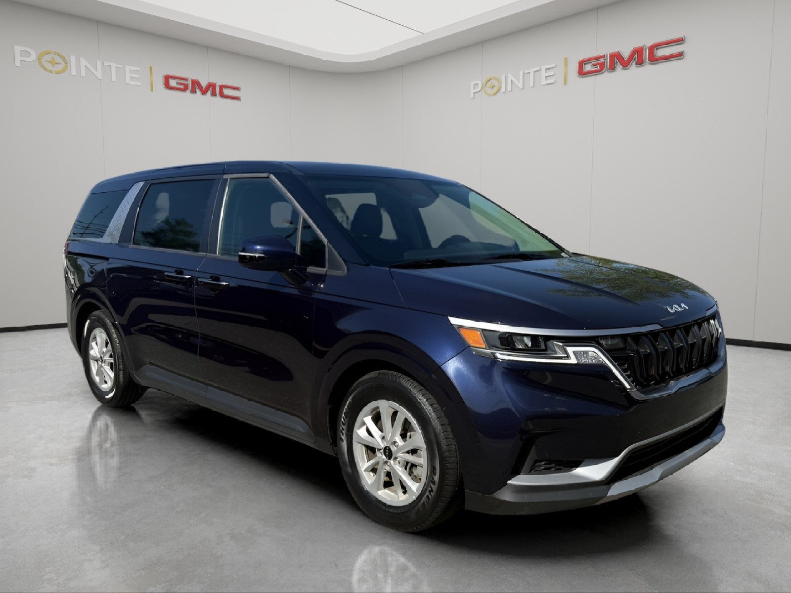 Blue 2024 Kia Carnival LX FWD Minivan Front-Wheel Drive Automatic